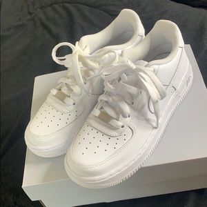 Nike Air Force 1 (GS) all white